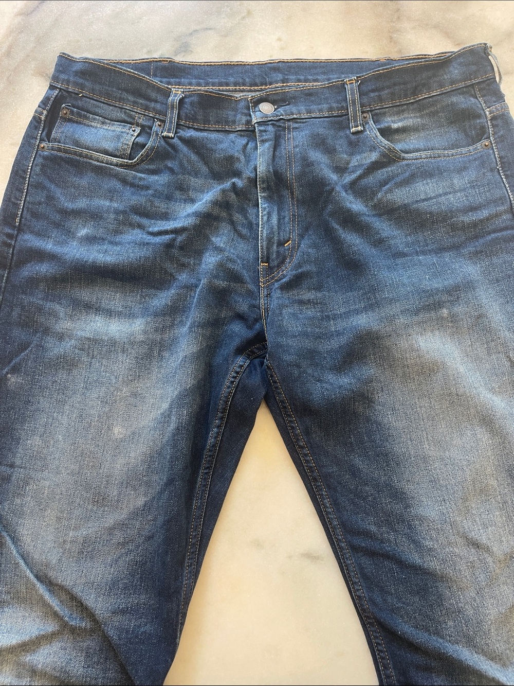 Levi's 569 Men's Indigo Straight Jeans 38x32 - Picture 4 of 5